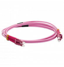 Патч-корд оптический LANMASTER, дуплексный, LC/PC-LC/PC, OM4, LSZH, 2 мм, 20 м LAN-2LC-2LC/OM4/SL-20