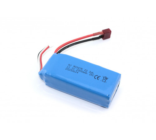 Аккумулятор Li-Pol 11.1V 903475 2000mAh разъем T-plug