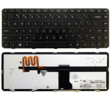 Клавиатура для ноутбука HP Pavilion dm4-1000, dv5-2000 черная, с подсветкой