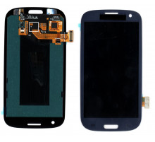 Дисплей для Samsung Galaxy S3 GT-I9300 синий