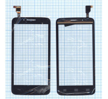 Сенсорное стекло (тачскрин) для Huawei Ascend Y511 черное