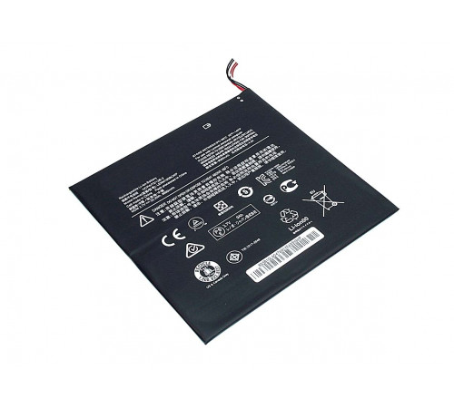 Аккумуляторная батарея для ноутбука Lenovo IdeaPad Miix 300 (5B10J80112) 3.7V 7000mAh Li-Pol черная