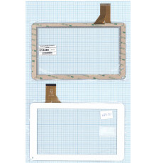 Сенсорное стекло (тачскрин) DH-0901A1-FPC03-2 белое