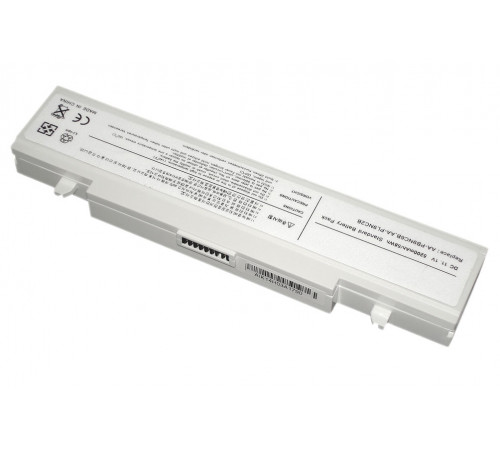 Аккумуляторная батарея для ноутбука Samsung R420 R510 R580 R530 (AA-PL9NC6W) 5200mAh OEM белая