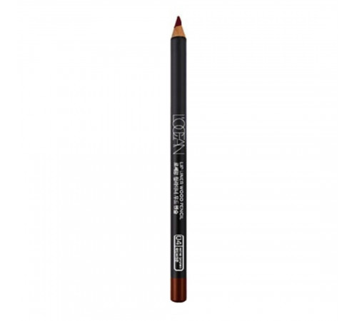 L’ocean Карандаш для губ / Lipliner Wood Pencil #04, Wine Brown