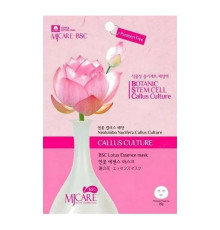 MIJIN Маска тканевая с экстрактом лотоса / MJ Care BSC Lotus Essence Mask, 25 г