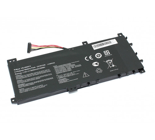 Аккумуляторная батарея для ноутбука Asus VivoBook S451 (C21N1335) 7.5V 4000mAh OEM