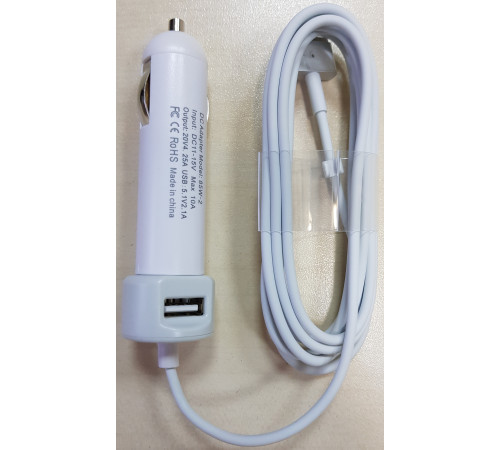 Автомобильная зарядка для Apple MagSafe 2, 85W для A1398 (20V, 4.25A)