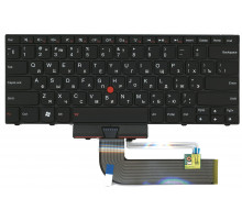 Клавиатура для ноутбука Lenovo IBM ThinkPad Edge 14 15 E40 E50 черная с подсветкой