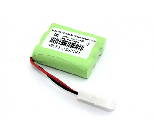 Аккумулятор Ni-Cd 3.6V 1800mAh AA Flatpack разъем KET-2P