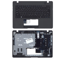 Клавиатура для ноутбука Acer Aspire One Cloudbook AO1-131 черная топ-панель