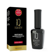 IQ Beauty Каучуковое матовое финишное покрытие с кальцием, 10 мл