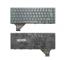 Клавиатура для ноутбука Asus A8, F8, N80, N81A, W3, Z99 Series. Г-образный Enter. Серебристая, без рамки. PN: 0KN0-712US01, 04-NAA1KRUS1.