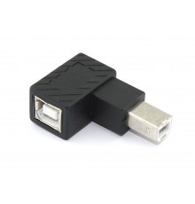 Угловой удлинитель USB Type B с поворотом вниз