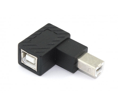 Угловой удлинитель USB Type B с поворотом вниз