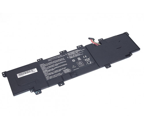 Аккумуляторная батарея для ноутбука Asus X402 11.1V 4000mAh OEM черная