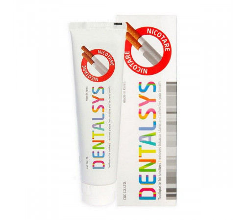 KeraSys Зубная паста для курильщиков / DENTALSYS NICOTARE, 130 г