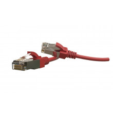 PC-LPT-SFTP-RJ45-RJ45-C6-1M-LSZH-RD Патч-корд S/FTP, экранированный, категория 6 (100% Fluke Component Tested), 28AWG, LSZH, 1 м, красный Hyperline