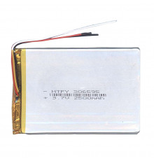 Аккумулятор Li-Pol (батарея) 3*65*95мм 3pin 3.7V/2500mAh