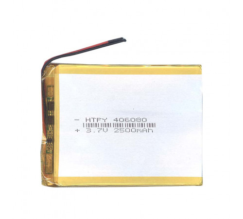 Аккумулятор Li-Pol (батарея) 4*60*80мм 2pin 3.7V/2500mAh