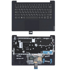 Клавиатура для ноутбука Lenovo IdeaPad S340-14 топкейс dark blue