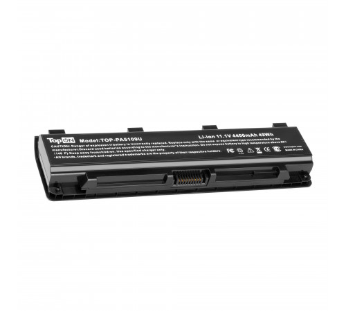 Аккумулятор для ноутбука Toshiba Satellite C40, C45, C50, C70, Pro C70, C75 Series. 10.8V 4400mAh 48Wh. PN: PA5109U-1BRS, PA5023U.