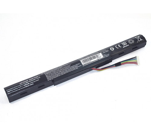 Аккумуляторная батарея для ноутбука Acer Aspire E15 (AS16A5K-4S1P) 14.6V 2600mAh OEM черная