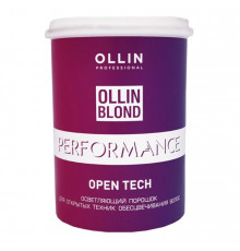 Ollin Осветляющий порошок для открытых техник обесцвечивания волос / Blond Performance Open Tech, 500 г