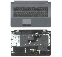 Клавиатура для ноутбука Samsung RC720 np-rc720-s01ru черная топкейс серый