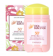 Enough Стик солнцезащитный для лица и тела с центеллой / Cica Sun Stick SPF50+/PA++++, 20 г