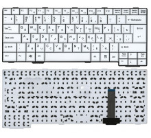 Клавиатура для ноутбука Fujitsu LifeBook S760 T901 белая
