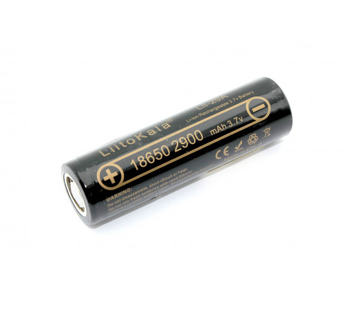 Аккумулятор типа 18650 Li-Ion LiitoKala Lii-29A 2900mAh, 3.7V