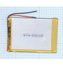 Аккумулятор Li-Pol (батарея) 3*70*110мм 2pin 3.7V/3600mAh