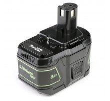 Аккумулятор для Ryobi. 18V 9.0Ah (Li-Ion) PN: RB18L90