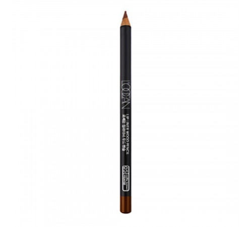 L’ocean Карандаш для губ / Lipliner Wood Pencil #05, Coffee Brown