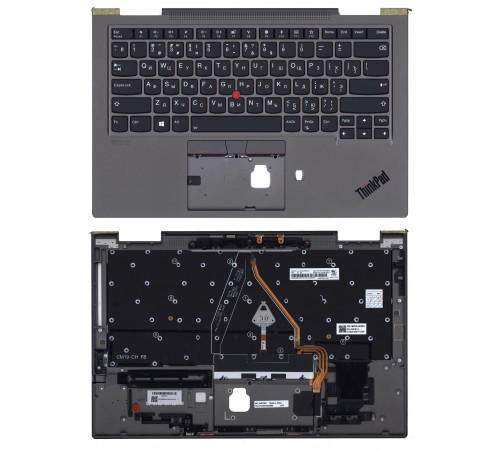 Клавиатура для ноутбука Lenovo Thinkpad X1 Yoga 4th Gen топкейс ver.2