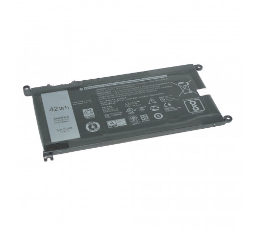 Аккумуляторная батарея для ноутбука Dell 15-5538 (WDX0R) 11.4V 3500mAh