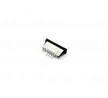 Разъем FPC  Half Coverage Bottom Contact 1.0K-BX-4PWB 4 pin высота 2мм шаг 1мм