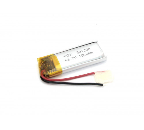 Аккумулятор Li-Pol (батарея) 5*12*30мм 2pin 3.7V/140mAh