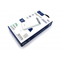 Внешний аккумулятор Powerbank HOCO Q1A Kraft QC3.0, PD20, USB-A 22.5W, 20000mAh, белый