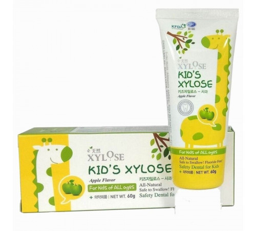 Hanil Зубная паста для детей со вкусом яблока / Xylose KID'S Apple, 60 мл