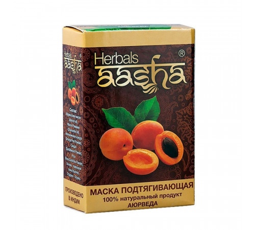 Aasha Herbals Маска для лица подтягивающая, 5х10 г.