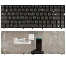 Клавиатура для ноутбука Asus K42, UL30, U32 черная, с рамкой