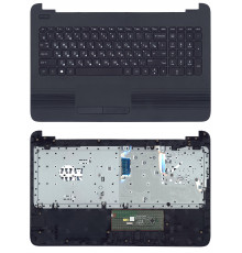 Клавиатура для ноутбука HP Pavilion 250 G4 G5, 255 G4, 15-af черная топ-панель