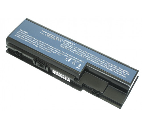 Аккумуляторная батарея для ноутбука Acer Aspire 5520, 5920, 6920G, 7520 14.8V 5200mAh OEM черная