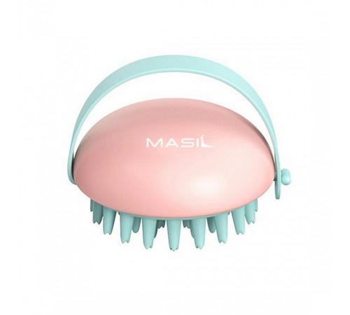 Masil Массажная щётка для головы / Head Cleaning Massage Brush, розовый