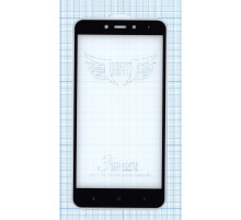 Защитное стекло Полное покрытие для Xiaomi Redmi Note 4 черное