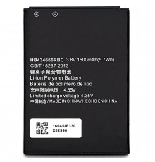 Аккумулятор для телефона Huawei  E5573, MR150-3, 8210FT (HB434666RBC), 5.7Wh, 1500mAh, 3.8V, OEM