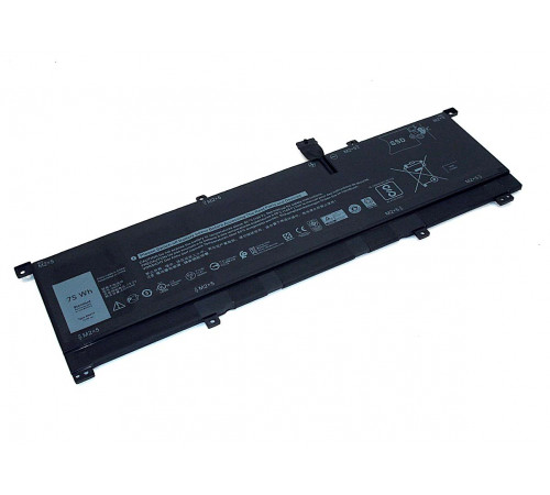 Аккумуляторная батарея для ноутбука Dell XPS 15 9575 (8N0T7) 11.4V 6580mAh