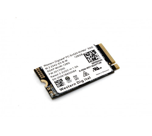 SSD M.2 2242 128Gb WD SN520 NVME